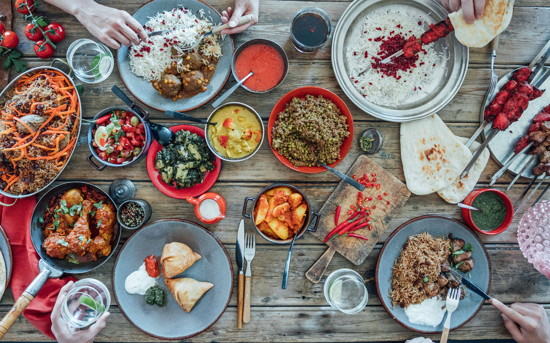 Ostreet oriental food